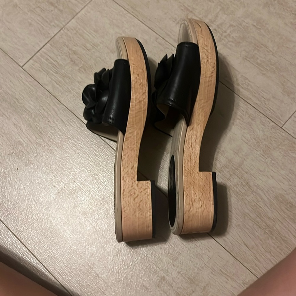 Authentic Chanel Camelia clogs size 36/6 - Picture 3 of 5